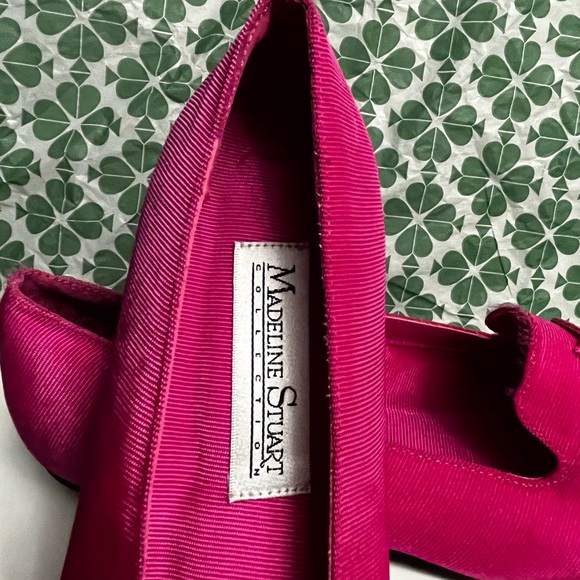 Madeline Stuart Velvety aBright Pink Slip on Shoes!! - Picture 3 of 5